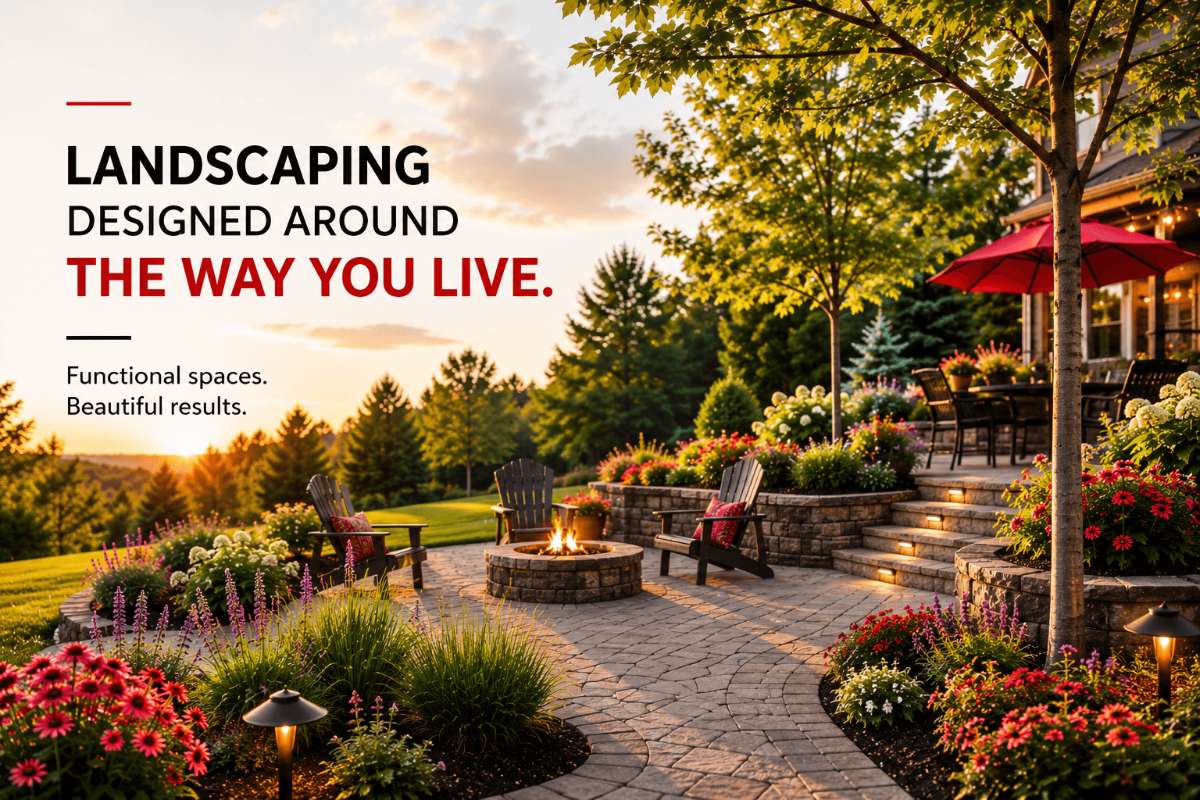 best-landscape-design-around-living